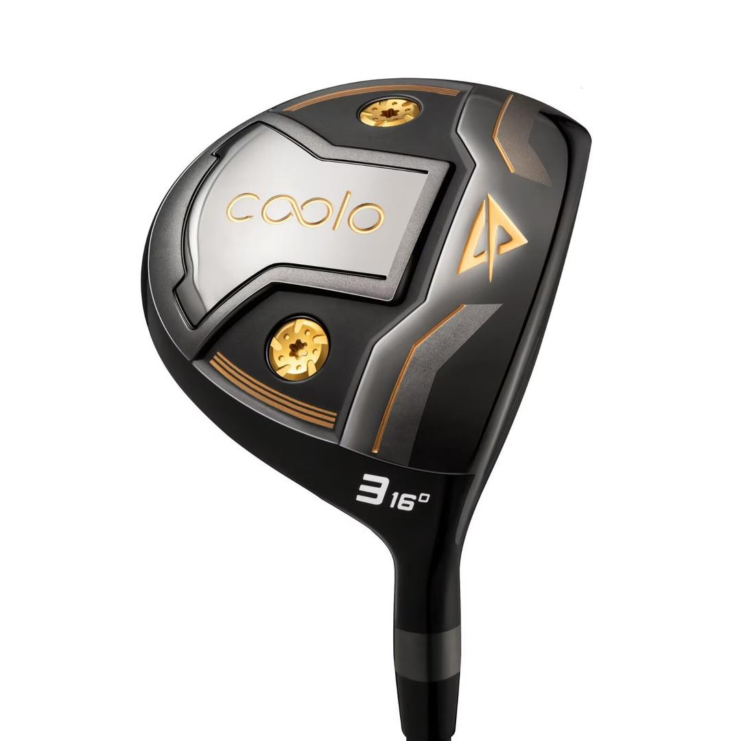 COOLO Golf Fairway Woods & Mini Driver, High Launch, Long Carry, Right Hand(Graphite, 2 Wood, Mini Driver, Senior, Right)