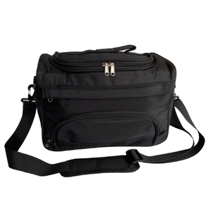 UISKOOPW Small Hairdressing Tool Bag Hairdresser Bag with Shoulder Strap, Hair Stylist Bag for Tools Hair Makeup Salon Organizer Bag with YKK Zipper (Black) UISKOOPW Small Hairdressing Tool Bag Hairdresser Bag with Shoulder Strap, Hair Stylist Bag for Tools Hair Makeup Salon Organizer Bag with YKK Zipper (Black)