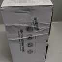 Cold Brew Coffee Maker Jar - 64oz Thick Glass Multipurpose Mason Pitcher Spout Lid with Handle & Stainless Steel Filter for Iced Coffee, Lemonade, Ice Tea, Homemade Fruit Drinks Container (Gray)