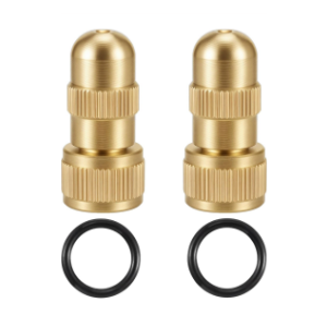 2 Pack Brass Adjustable Cone Nozzle Replacement Compatible with 6-6000, All Brass Sprayer Nozzles Parts Compatible with 1941, 1831, 1480, 1449, 21250XP, 21240XP, 97600N Sprayer