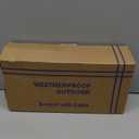 Outdoor Power Outlet,Outdoor Extension Cord Waterproof Double Wall Outlet Extender with On-Off Switch and Indicator LightExterior Electric External Power Outlet,Outside Outlet (32.8FT)