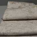 Art&Tuft 2x10 Runner Rug - Washable Runner Rugs, Non-Slip Runner Rug for Hallway, Low-Pile 2x10 Rug Runner Kitchen Laundry Room Rug Throw Carpet for Entrance Bedroom Living Room, Beige