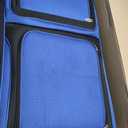 U.S. Traveler New Yorker Lightweight Softside Expandable Travel Rolling Luggage, Blue, 4-Piece Set (15/21/25/29), Blue