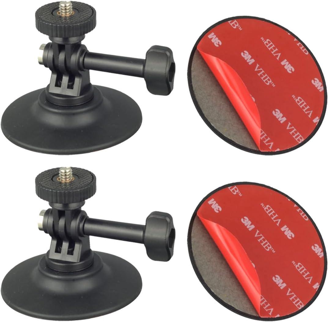 Flexible Adhesive Mount Kit Helmet Camera Mount for Insta360 X5 X4 X3 GO One X RS Gopro Hero 13/12/11/10 Max DJI Action 5 Pro 4 Camera Accessories for Flat and Curved Surfaces