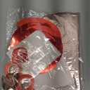 Valentines Day Decorations Kit - Red XOXO Foil Balloons & Heart Balloon Bouquet with Hanging Swirls Artificial Rose Petals for Anniversary, Proposal, Wedding, Date Night,chenzhihao