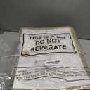 12 Pieces Jute Tote Bags Burlap Tote Beach Bags with Handles Reusable Waterproof Tote Shopping Bag Blank DIY Canvas Gift Bag (Classic Color)