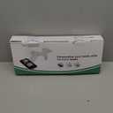 SAMODRA Bidet Attachment, Non-Electric Cold Water Bidet Toilet Seat Attachment with Pressure Controls, Retractable Self-Cleaning Dual Nozzles for Frontal & Rear Wash - Black