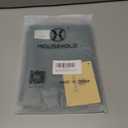 H HOUSEHOLD 100% Cotton Body Size Pillowcases, Super Soft and Cozy, Wrinkle, Fade, Stain Resistant with Envelope Closure Bed Pillow Cases (Body (20" x 54"), Dark Green)