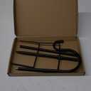 5-Prong Shepherd Hooks for Outdoor, Heavy Duty Iron Garden Hooks for Hanging Plants, Bird Feeders, Lanterns, Solar Lights, and Wedding Decor  Rust-Resistant, Adjustable, Easy to Install 36 Inch