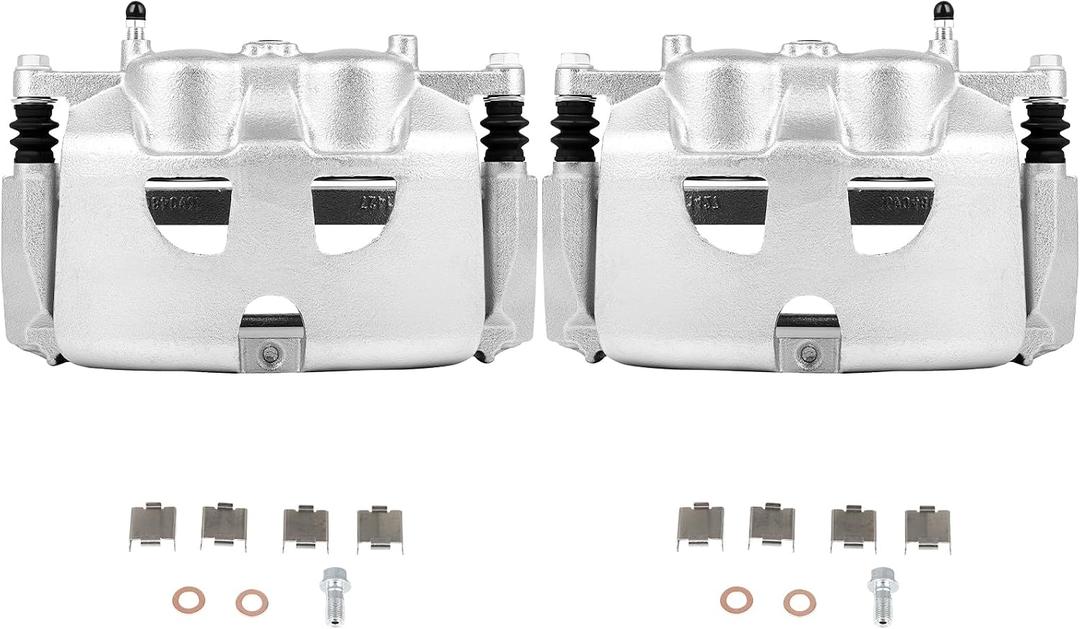 SCITOO 18B5405 18B5404 Front Left & Right Disc Brake Calipers Assembly w/Bracket For Ford For F-150 2012-2016,For Ford For Lobo 2011-2013