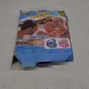 ZIZZ Baby Pool Float with Canopy - 2025 New Inflatable Baby Swim Float with UPF50+Sun Protection, Baby Infant Pool Float with Toy Play Console Adjustable Seat for Toddler Kids Aged 6-36 Months (Blue)