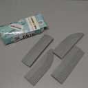 Rubber Threshold Ramp for Doorways, Grey, 4 Pack, Universal Vacuum Robot Door Sill Wheelchair Bathroom Access