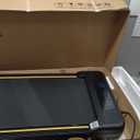 Foldable Treadmill with Incline, Walking Pad with Handle Bar 3 Level Incline, Portable Folding Treadmills for Home/Office 300 Lbs Capacity, Quiet Desk Treadmill with Remote Control & APP