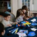 Pecopcock Winter Wonderland Party Favors Set with Snowflake Wands, Stamps, Pencils, Teen Party Supplies and Decorations (Hanukkah party-96)