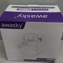 Steam Cleaner Handheld: 1200W Fast 10-Sec Heat-Up-750mL (25oz) Tank-No Cooling-Refill Anytime-Lockable Steam Trigger-14-Piece Kit Hand Held Steamer for Home Car Grout Tile Cleaning Grey