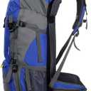 Esup 50L Hiking Backpack Men Camping Backpack with rain cover 45l+5l Lightweight Backpacking Backpack Travel Backpack