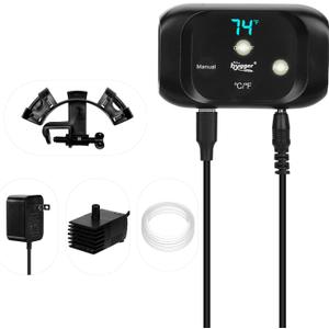 hygger Intelligent Auto Top Off System, Saltwater Aquarium ATO Water Level Refill Controller Kit for Reef Breeders and Freshwater Tank Supplies