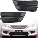 Labwork 1 Pair Fog Light Covers Replacement for Honda Accord 2013-2015 Fog Light Bezels 71112T2AA00 71102T2AA00