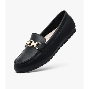 Loafers for Women Business Casual Shoes Comfortable & Lightweight Penny Loafers Slip On Work Flats, 5.5