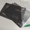 IBENZER Compatible with MacBook air 13 inch Case 2026 2025 2024 2023 2022 M4 A3240 M3 A3113 M2 A2681, HardShellCase w/KeyboardCover ScreenFilm Type-C for Mac air 13.6", Black, KK-BK+2TC