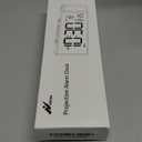 Netzu Projection Clock for Bedroom Ceiling, Alarm Clocks with 180 Rotatable Projector, Date Temperature and Weekday, Manual DST, 5 Brightness, 10 Ringtones, 4 Volumes and Snooze (Black)