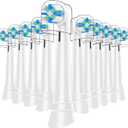 10PCS iO Replacement Heads Compatible with Oral B iO 2/3/4/5/6/7/8/9/10 Series Electric Toothbrush,IO Toothbrush Heads Compatible with Oral B iO,Medium-Hard bristles Care for Your Teeth,White