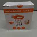MARPPY Bath Toys - Bathtub Basketball Hoop for Kids Toddlers - Mold Free Bath Toys with Suction Cup & 3 No Hole Balls - Shower Toys and Bathtub Toys for Toddlers - Boys Girls
