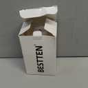 BESTTEN 2 Pack Combination Wall Light Switch and Decor Outlet, Single Pole Rocker Switch, 15A/120V, Decorative Receptacle, 15A/125V, Combo Style, Wallplate Included, Side Wire, UL Listed, White