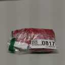 SherryDC Women's Solid Scoop Neck Push Up Padded Brazilian Thong Bikini Swimsuit Bathing Suit (Medium, Red)