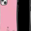 iFace First Class Designed for iPhone 14 Plus Case (6.7")  Cute Shockproof Protective Dual Layer [Hard Shell + Bumper] Phone Cover for Girls, Women [Drop Tested] - Baby Pink