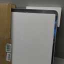 LOAAO 20x30 Inch White Metal Framed Bathroom Mirror for Wall, White Bathroom Vanity Mirror Farmhouse, Large Rounded Rectangle Mirror, Anti-Rust, Hangs Horizontally or Vertically