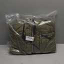 Women's Winter Thickened Down Jackets Long Down Coats Warm Parka with Hood (Small, Mung Bean)