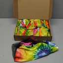 30 Pcs Tie Dye Parachute Toys Birthdays Party Game Favors Colorful Outdoor Soldiers Outdoor Flying Toys for Backyard Camping Party