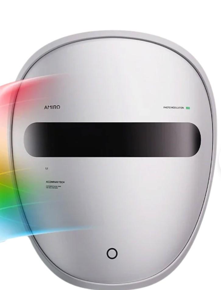 AMIRO Spectra 5-In-1 LED Light Therapy Facial Mask L2 Pro - Silver