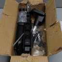 WALI Heavy Duty Single Monitor Arm for 17-49 Inch Flat Curved Ultrawide Screens, up to 33 Lbs, Adjustable Gas Spring Single Monitor Desk Mount for Home Office Gaming, VESA 75/100mm (GSM001XLN), Black