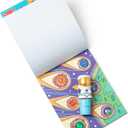 Melissa & Doug Sticker Wow! 24-Page Activity Pad and Sticker Stamper, 300 Stickers, Arts and Crafts Fidget Toy Collectible Character Astronaut - for Kids Ages 3+ - FSC Certified