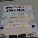 Sunshade for Ram Sun Shade Fit 2010-2025 2026 Dodge RAM 2500 3500 Truck Accessories Windshield Cover for Ram 2500/3500/4500/5500 Sun Visor Fits 2Dr RegularCab, 4Dr QuadCab, CrewCab, MegaCab