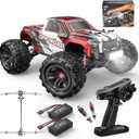MEW4 1/16 4X4 RC Offroad Truck - RTR Durable Beginner RC Car, High Speed 38 Km/h, Remote Control Monster Truck with 2 1500 mAh Batteries,Gifts for Adult