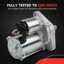 17728N New Starter Compatible with Honda Accord 1998-2007, Pilot 2003-2005, Acura CL 1997-1999, Odyssey 1999-2006, TL 1999-2006, MDX 2001-2002 3.0L 3.5L V6 06312-P8A-5050 410-54027