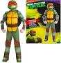 Amscan Teenage Mutant Ninja Turtle Raphael Muscle Costume Large 12-14