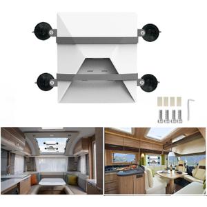 Starlink Mini Car Window Mount - Alloy Steel Mounting Kit for Windows and Sunroof, Ensures Stable Satellite Signal While Driving