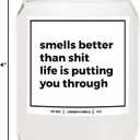 You Nique Designs Get Well Soon Candle 8oz - Cancer Care Gifts, Thinking of You Gifts for Women, Feel Better, After Surgery Recovery Items, Cheer Up Candles for Women (Lavender & Vanilla)