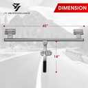 JY PERFORMANCE 45'' Cam Bar Lock Assembly Side Door Enclosed Trailer