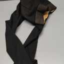 Spring Water Fleece Lined Tights Leggings Women, Black Tights Thermal Warm One Lined Design Sheer Skintone for Winter Size M