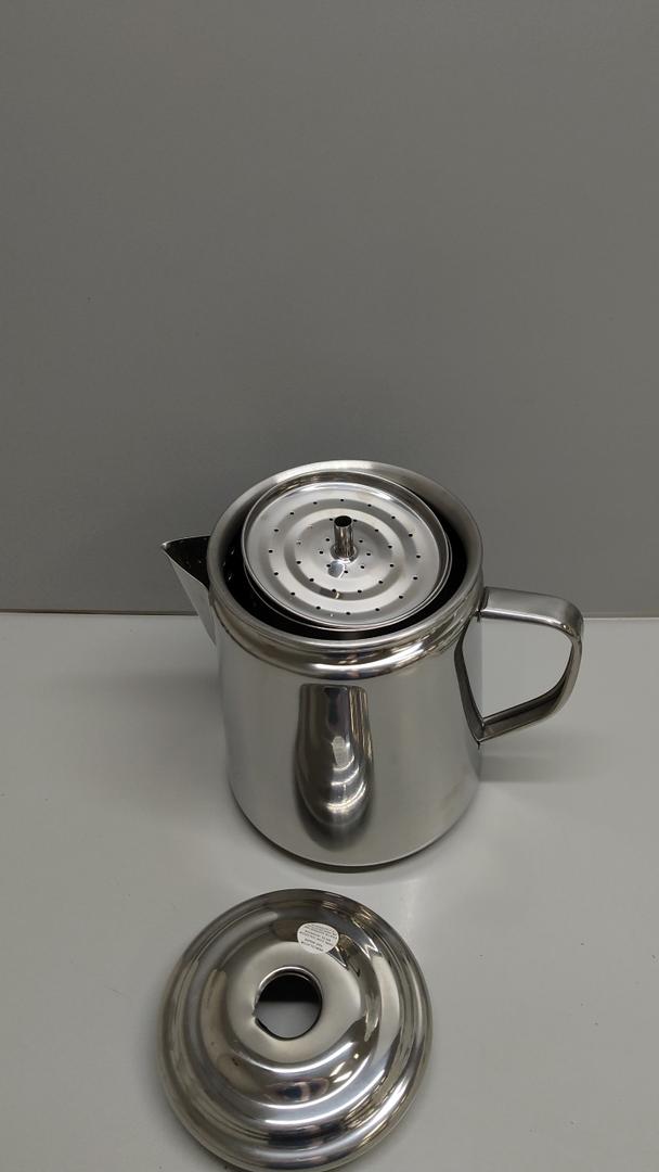 Coleman Stainless Steel Coffee Percolator, 12-Cup Capacity Durable Outdoor Coffee Maker for Camping, Backpacking, RV, Stovetop, Campfire, & More, No Filters Needed