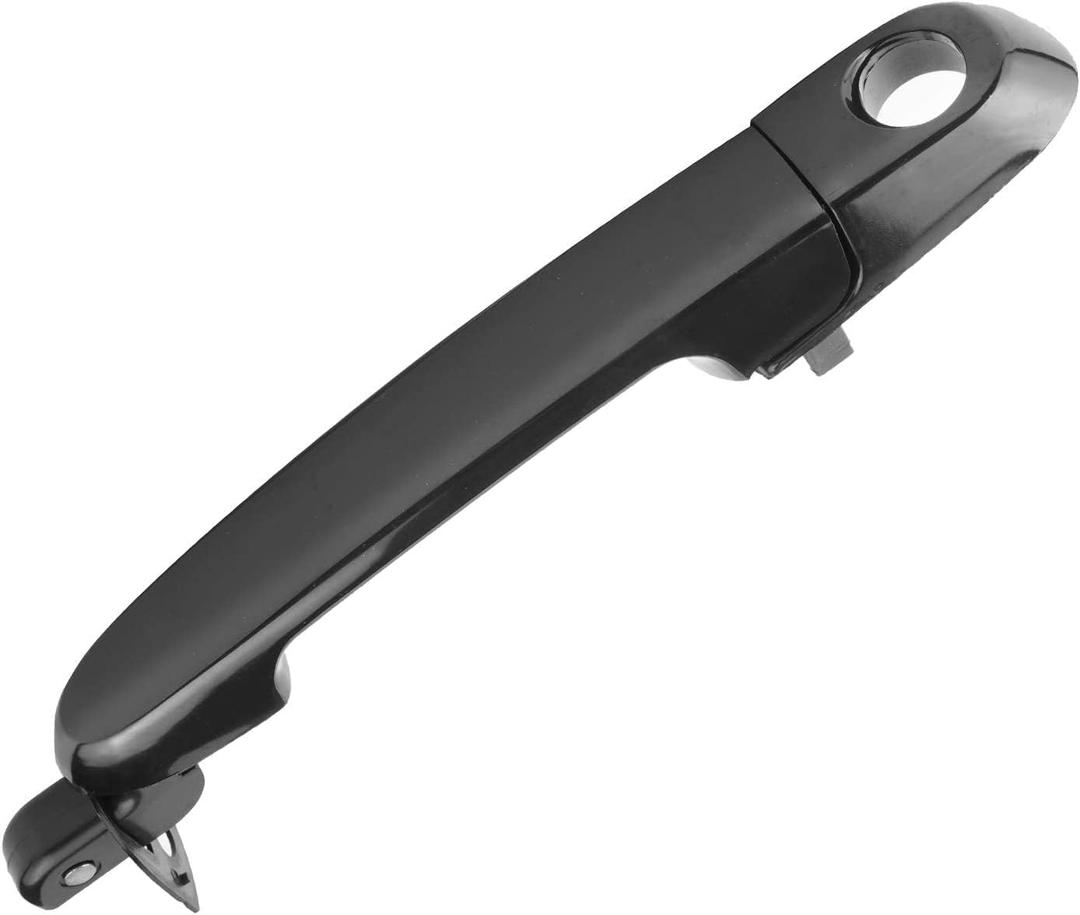 Exterior Door Handle for Hyundai Accent 2006 2007 2008 2009 2010 2011, Front Left Driver Side Replaces 80700, Black