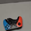 Wireless Switch Controller for Nintendo Switch/Switch 2/Lite/OLED Controller, Switch Controller with a Mouse Touch Feeling on Back Buttons, Extra Switch Pro Controller with Wake-up,Programmable, Turbo Function (Red+Blue)