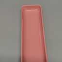 Taotenish Rectangular Tray Sushi Plate Ceramic Tapas Serving Plate Ceramics Snack Tableware Tray - Pink