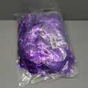 Dingion 59 Feet Christmas Tinsel Garlands Metallic Twist Garland Hanging Garland Ornaments for Halloween Christmas Tree Party Supplies Indoor and Outdoor Decoration(Shinny,Purple)