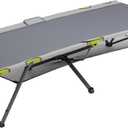 CORE Folding Camping Cot | Extra Wide Heavy Duty Camp Cot with Removable Side Table & Mesh Gear Loft | Folding & Portable Camp Bed with Carry Bag | Supports 300 lbs, 41 inches x 7 inches x 7 inches